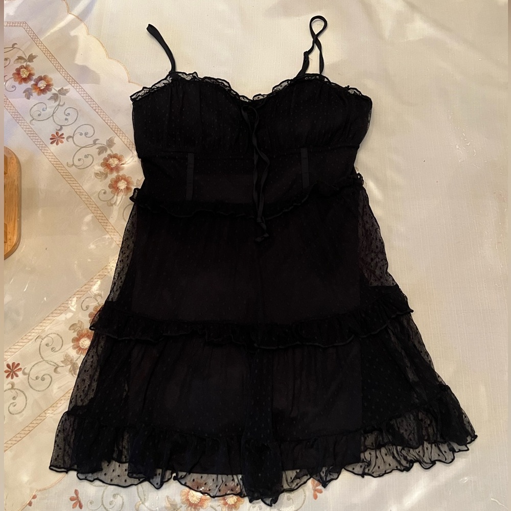 WildFable Black Dress